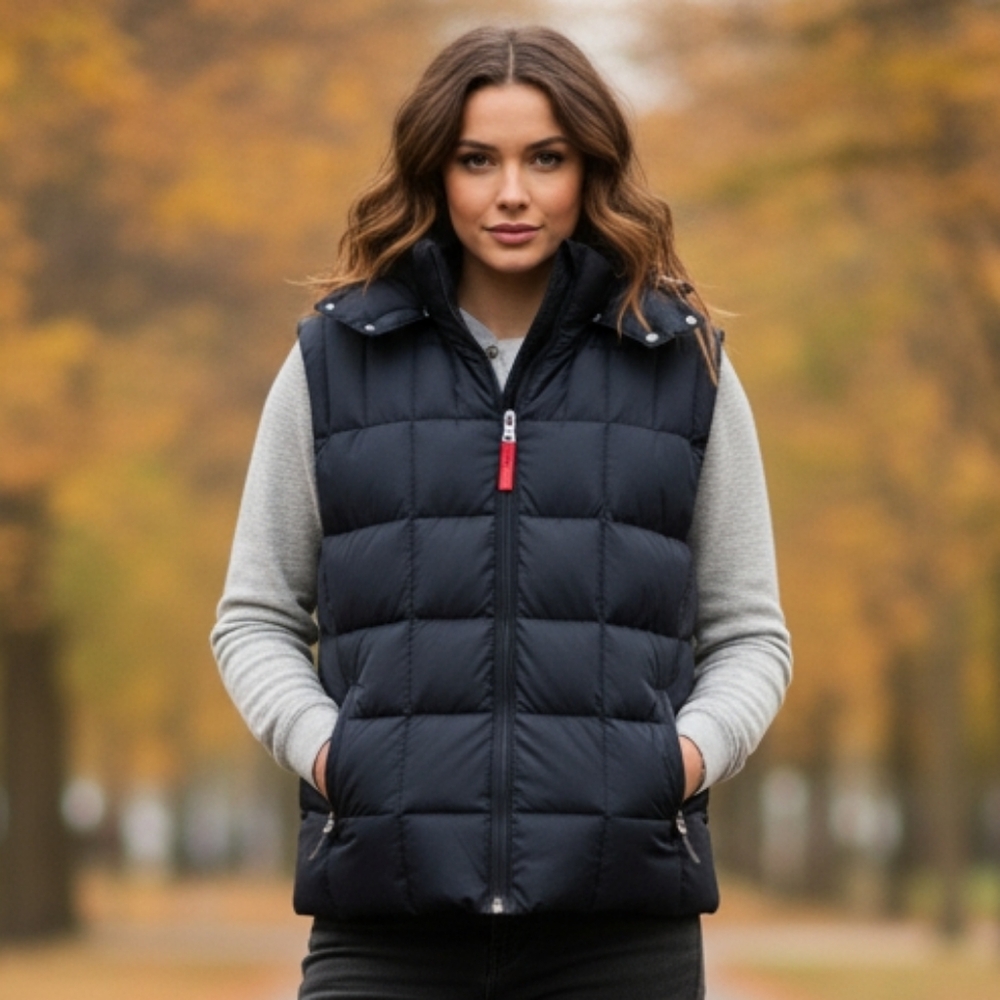 Bogner Fire+Ice Black Puffer Vest